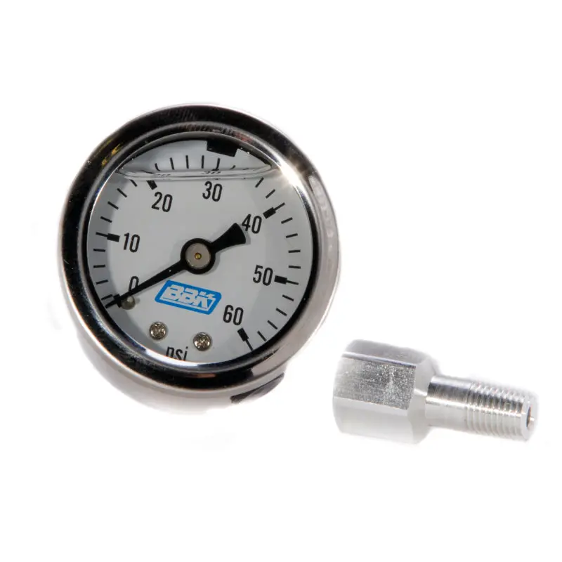 Bbk Liquid-Filled Efi Fuel Pressure Gauge – 0–60 Psi Range 1
