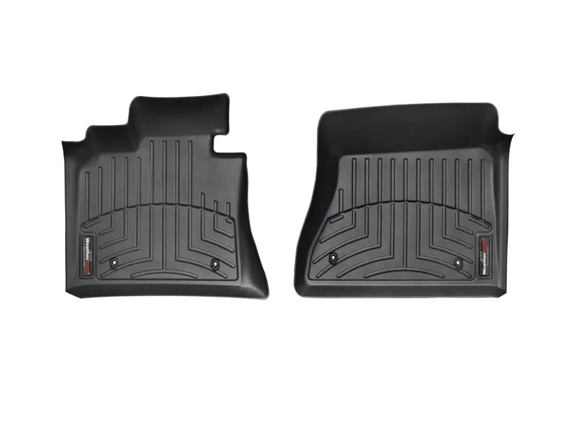 Weathertech Front Floor Liners For 2014+ Toyota Corolla — Precision-Fit Black Mats 1