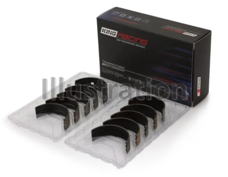 King Chevrolet 369-502 Gen Iv/ V/ Vi (Size .001) Pmaxblack Coated Main Bearing Set 1