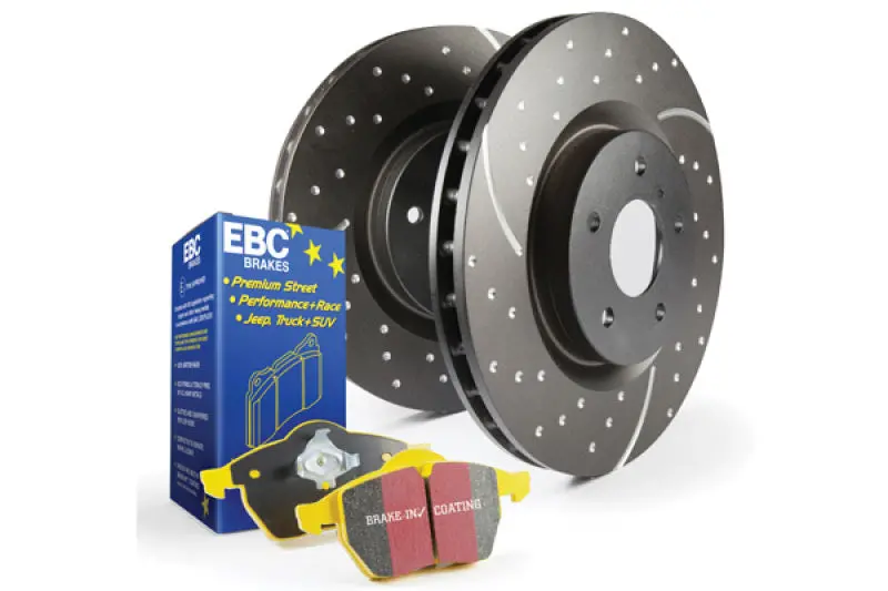 Ebc Yellowstuff Brake Pads With Gd-Series Rotors – Performance Street Upgrade Kit 1