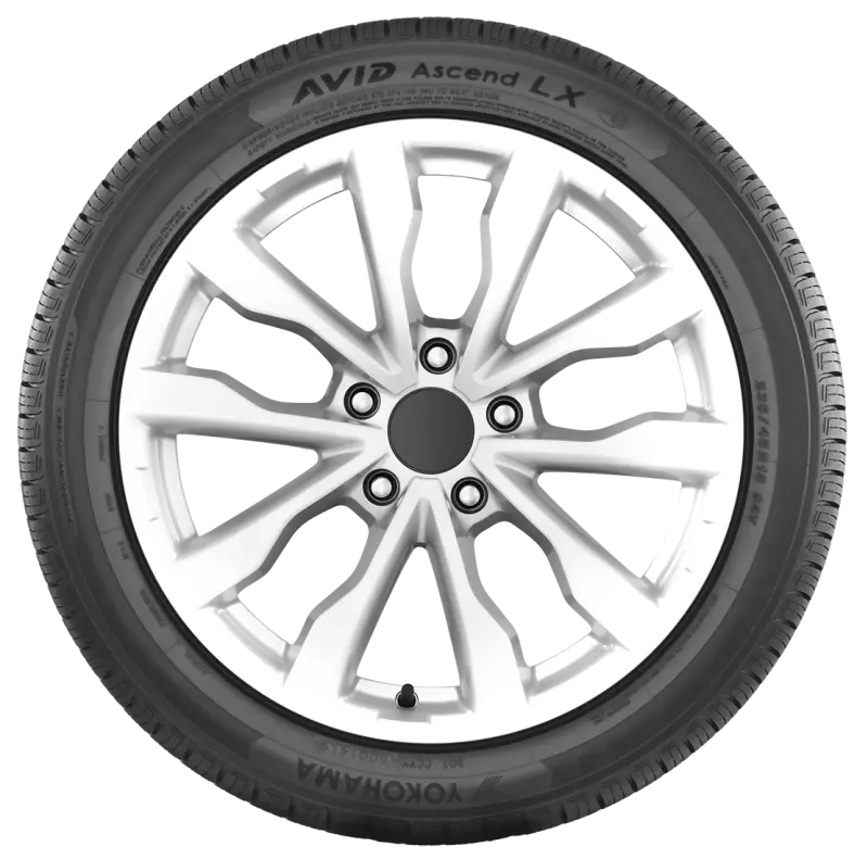 Yokohama Avid Ascend Lx All-Season Tire – 225/55R17, 97H Load Rating 1