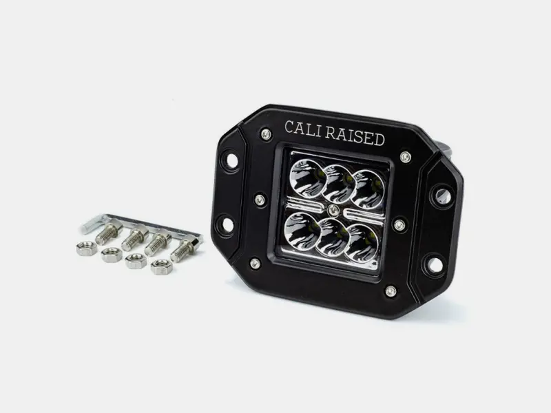 Cali Raised 18W 3×2 Flush-Mount Led Light Pod 1