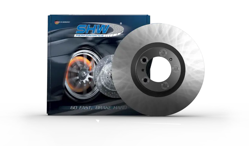 Shw Rear Smooth Monobloc Brake Rotor For 2001–2006 Bmw M3 E46 — 342X12Mm 1