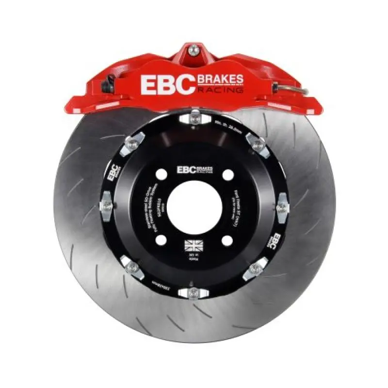 Ebc Apollo-4 Front Big Brake Kit – Red Calipers & 355Mm Rotors For 2015–2021 Vw Gti Mk7 1