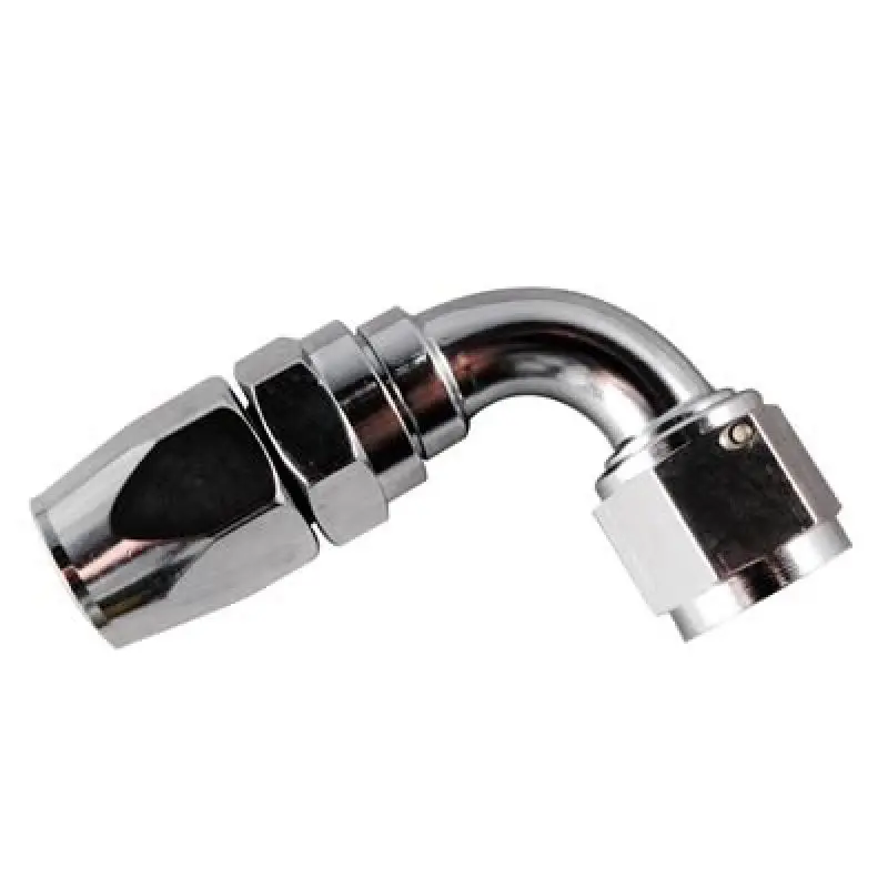 Fragola -6An 90° Pro-Flow Chrome Hose End Fitting 1