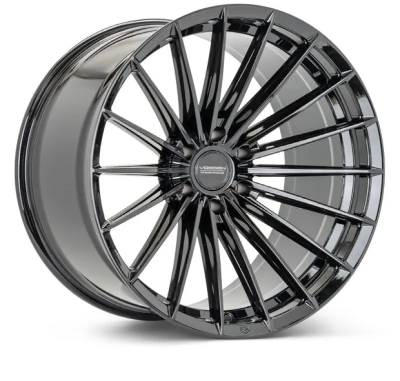 Vossen Hfx-4 Gloss Black Forged Wheel – 22X12", 6X139.7 Bolt Pattern, Et-44 Offset, Ultra-Deep Lip 1