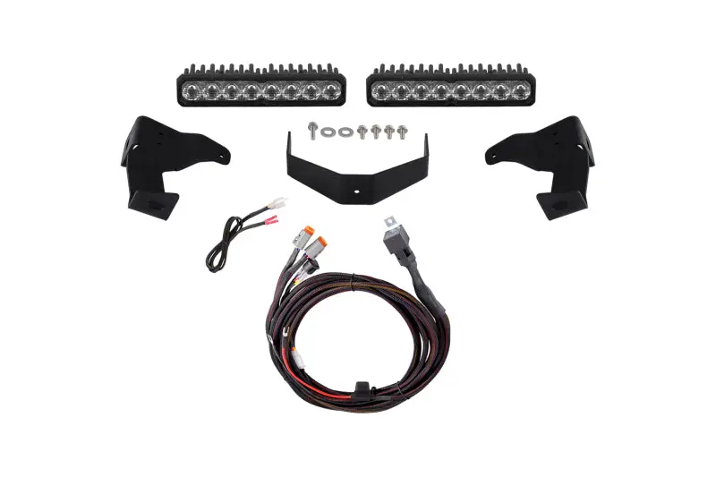 Diode Dynamics Stealth Ss10 Pro Lightbar – White 6000K Driving Light, Compatible With 2024–2026 Toyota Tacoma 1