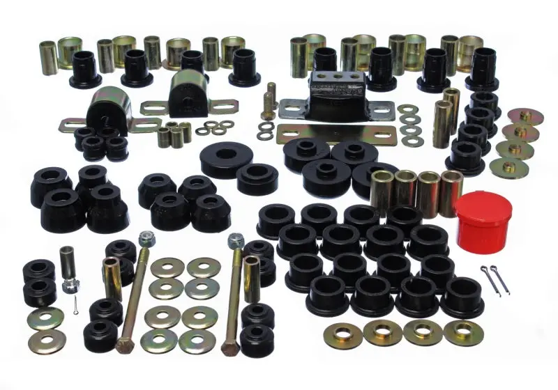 Energy Suspension Hyper-Flex Master Bushing Kit – Black Polyurethane, Fits 1963–1982 Chevrolet Corvette 1
