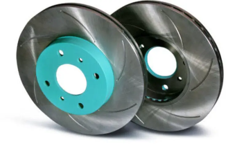 Project Mu Scr Pure Plus 6 Slotted Front Brake Rotors For Toyota Ae86 1