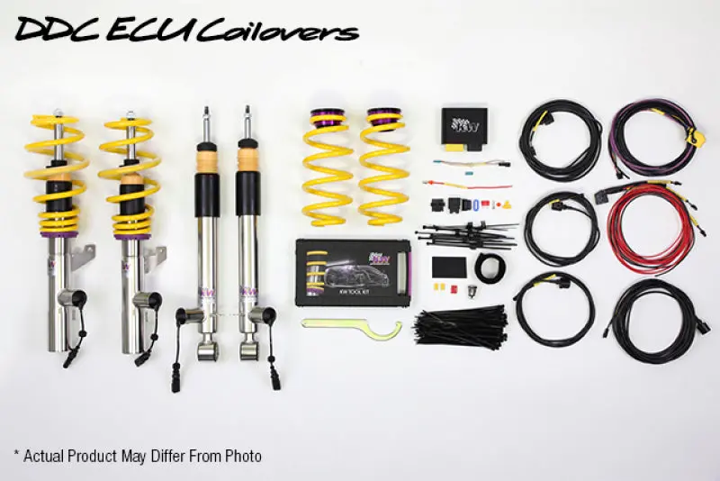 Kw Variant 3 Ddc Coilover Kit For Aston Martin V8 Vantage (Vh2) — 12Mm Piston Rods, Ecu-Controlled Damping 1