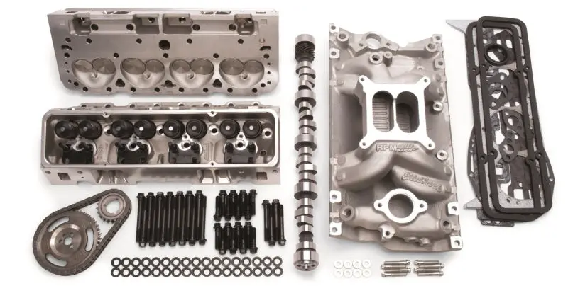 Edelbrock Top-End Power Package – 435 Hp Sb Chevy Kit For 1987+ Engines With Oem Lifters 1