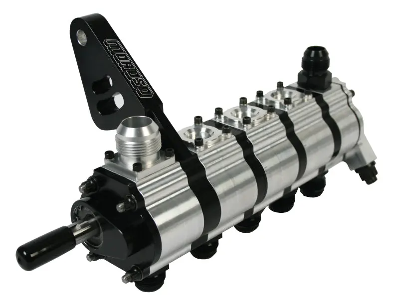 Moroso T3 Series 5-Stage Dry Sump Oil Pump For Dragsters – Tri-Lobe Design, Left-Mount, 1.200 Psi Pressure 1