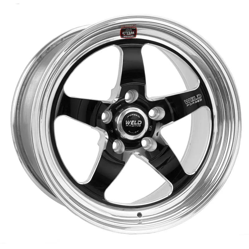 Weld S71 Black 18X10.5-Inch Wheel – 5X4.5 Bolt Pattern, 6.6In Backspace, Non-Beadlock 1