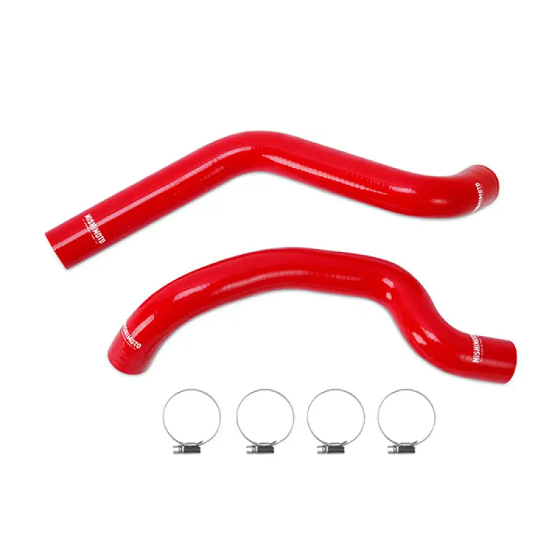 Mishimoto Silicone Radiator Hose Kit – Red, For 2007–2011 Jeep Wrangler 3.8L V6 1