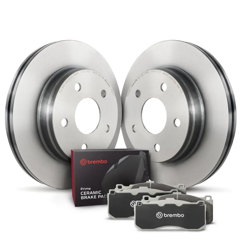 Brembo Oe Front Brake Kit For 2008–2012 Infiniti G37 – Direct Replacement Performance System 1