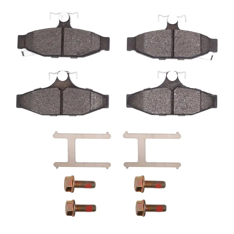 R1 Rear Brake Pad & Hardware Kit For 1984–1987 Chevrolet Corvette (Oe-Style Optimum Replacement) 1