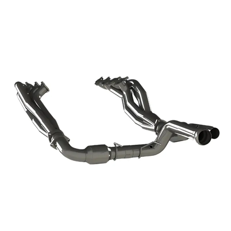 Kooks Long-Tube Headers For 2022+ Ford F-150 Raptor R – 5.2L Supercharged V8, 2" Primary Tubes, High-Output Green Catalytic Converters 1