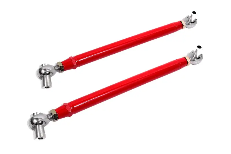 Bmr Double-Adjustable Dom Lower Control Arms For 1982–2002 Camaro/Firebird – Red Anodized Rod Ends 1