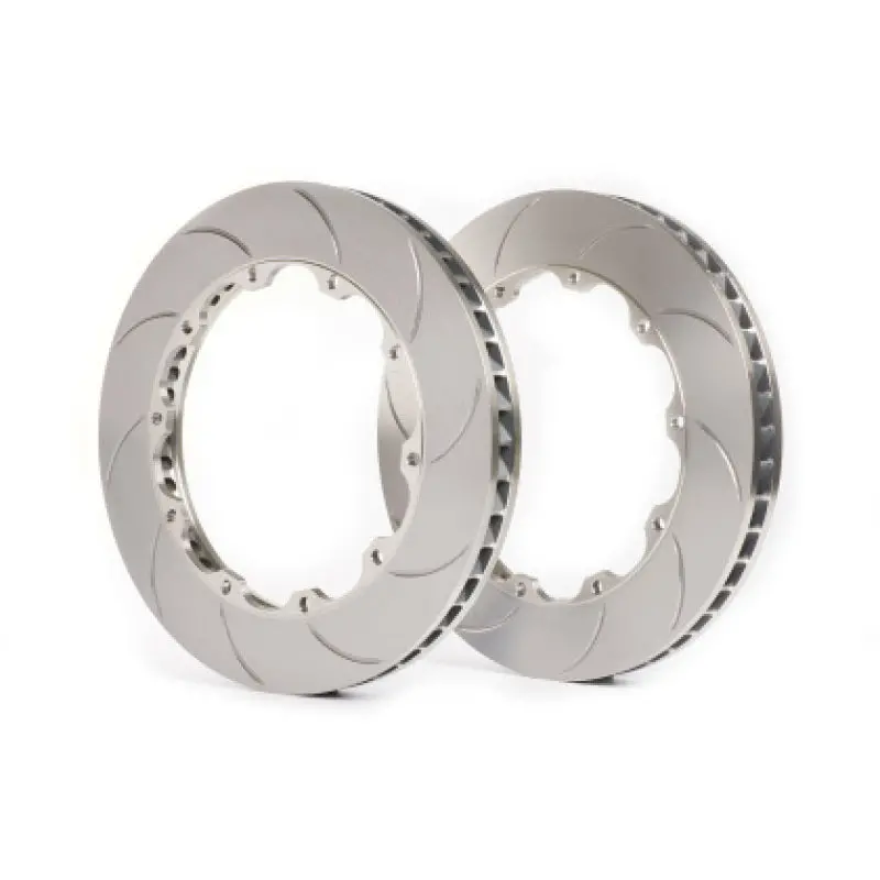 Girodisc Slotted Front Brake Rings For Porsche 991 Cup & Gt4 Clubsport (Compatible With Pfc And Porsche Hat Rotors) 1