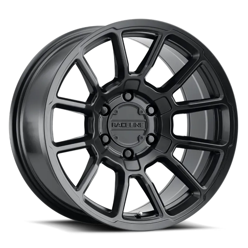 Raceline 950B Gauge 17X8.5In / 5X139.7 Bp / 18Mm Offset / 106.5Mm Bore - Satin Black Wheel 1