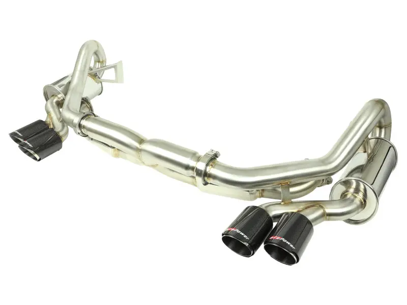 Afe Machforce Xp Cat-Back Exhaust – Stainless Steel With Carbon Fiber Tips For 2012–2016 Porsche 911 Carrera 3.8L H6 1