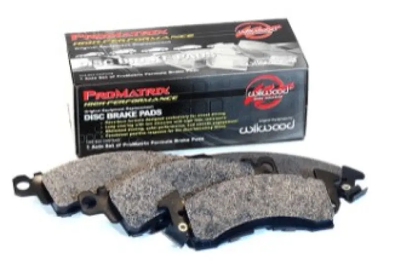 Wilwood Promatrix D898 Brake Pad Set – High-Friction Compound For Track & Street Use 1