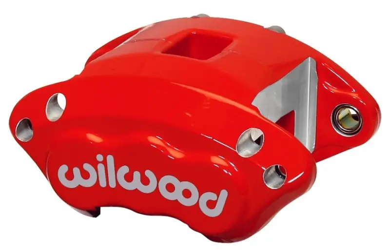 Wilwood D52 Red Caliper – Twin 1.62-Inch Pistons, Designed For 0.81-Inch Thick Rotors 1