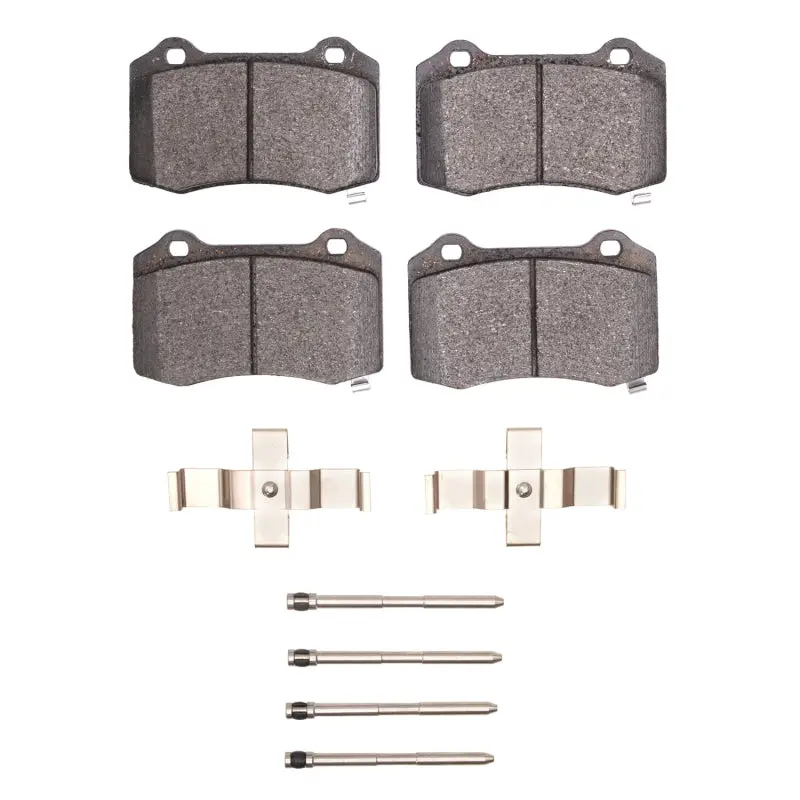 R1 Semi-Metallic Rear Brake Pad & Hardware Kit For 2010–2016 Hyundai Genesis Coupe 1