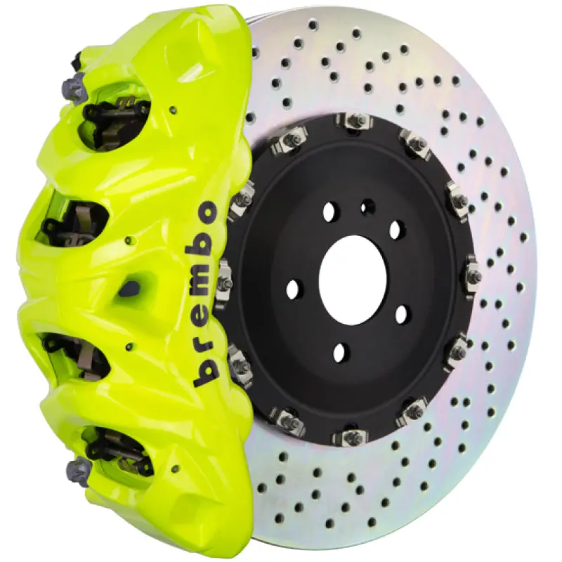 Brembo Gt Front Brake Kit For 2015–2020 Ford F-150 (Non-Raptor), 412X38Mm Drilled Rotors 1