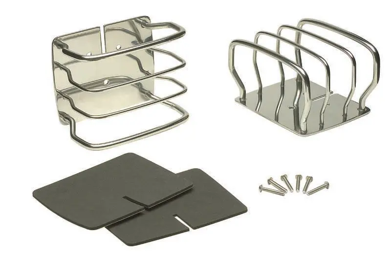 Kentrol Polished Silver Taillight Guard Pair For 1976–2006 Jeep Wrangler (Yj/Tj/Cj Models) 1