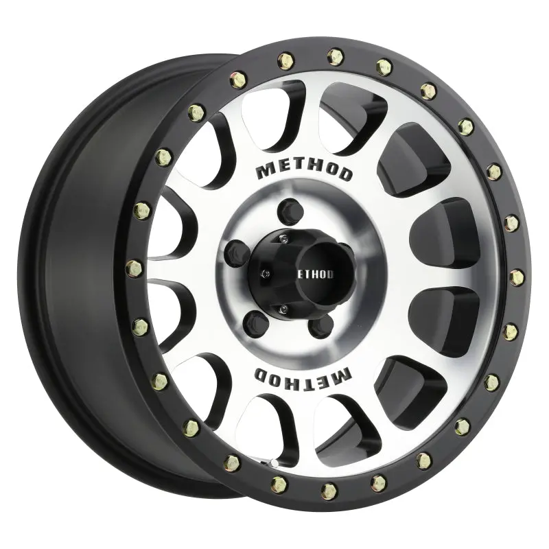Method Mr305 Nv Street Loc Wheel – 17X8.5", Zero Offset, 5X5.5" Bolt Pattern, 108Mm Center Bore, Machined Face With Black Rim 1