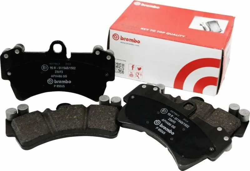 Brembo Premium Ceramic Front Brake Pads – Nao Formula, Oe-Equivalent For 2011–2019 Ford Explorer, Flex & Taurus 1