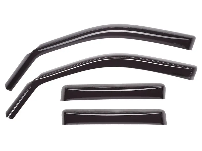 Weathertech 20-23 Toyota Highlander (Incl. Hybrid) Front & Rear Side Window Deflectors - Dark Tint 1