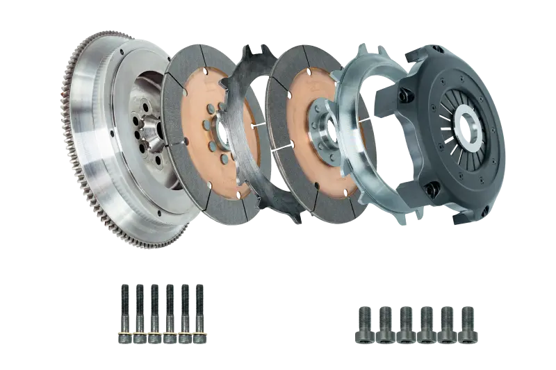 Dkm Organic Twin-Disc Clutch Kit With Flywheel For 1999–2003 Audi A3/S3 Quattro (660 Ft-Lbs Torque Rating) 2