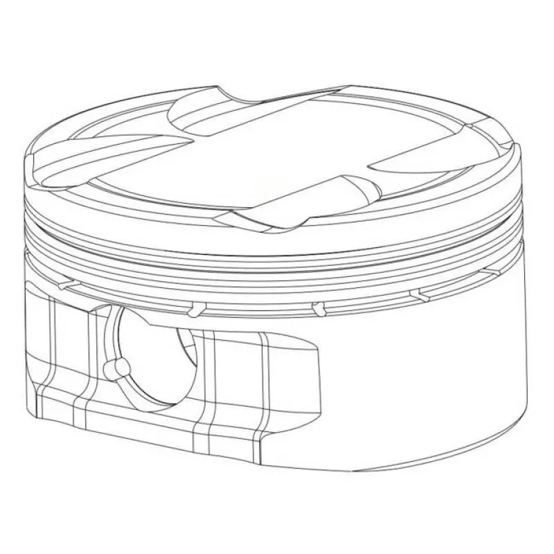 Cp Napier Steel Second Piston Ring – 1.2Mm Thickness, 3.76" Bore, Back-Cut With Taper Hook Groove (Sold Individually) 1