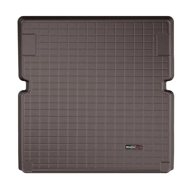 Weathertech Seatback Cargo Liner – Compatible With 2019–2022 Jeep Cherokee Kl (With Cargo Floor In Highest Position), Cocoa Color 1